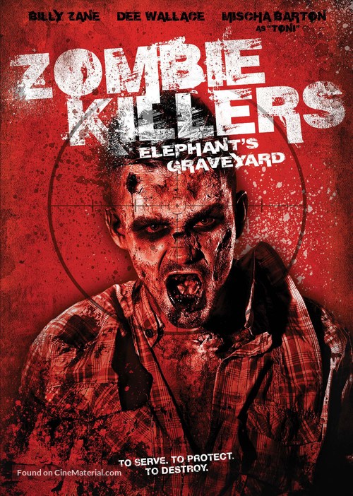 Zombie Killers: Elephant&#039;s Graveyard - DVD movie cover