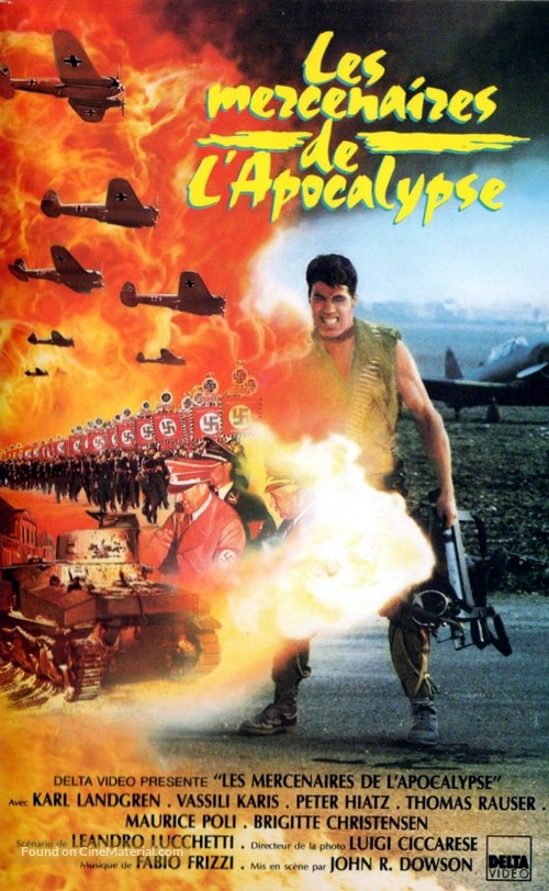 Mercenari dell&#039;apocalisse - French VHS movie cover