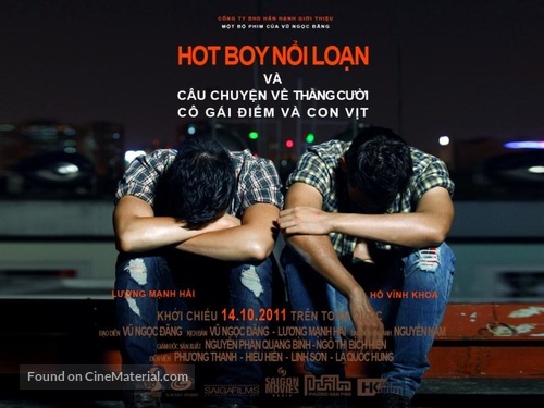 Hot boy noi loan - cau chuyen ve thang cuoi, co gai diem va con vit - Vietnamese Movie Poster