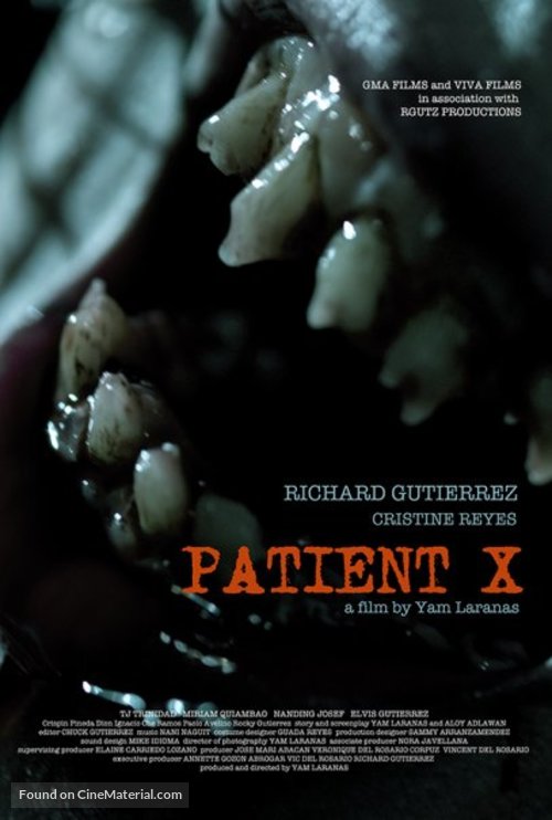 Patient X - Philippine Movie Poster
