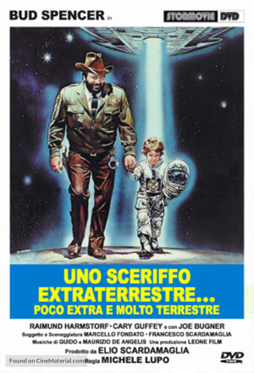 Uno sceriffo extraterrestre - poco extra e molto terrestre - Italian DVD movie cover