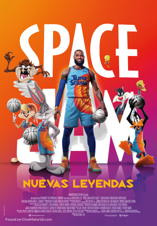 Space Jam: A New Legacy - Spanish Movie Poster