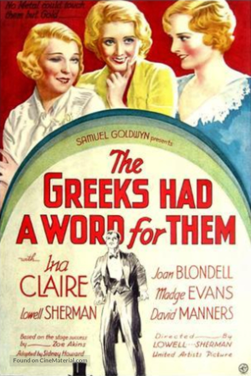 The Greeks Had a Word for Them - Movie Poster