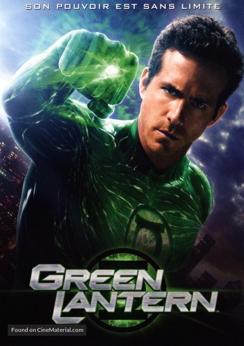 Green Lantern - French DVD movie cover