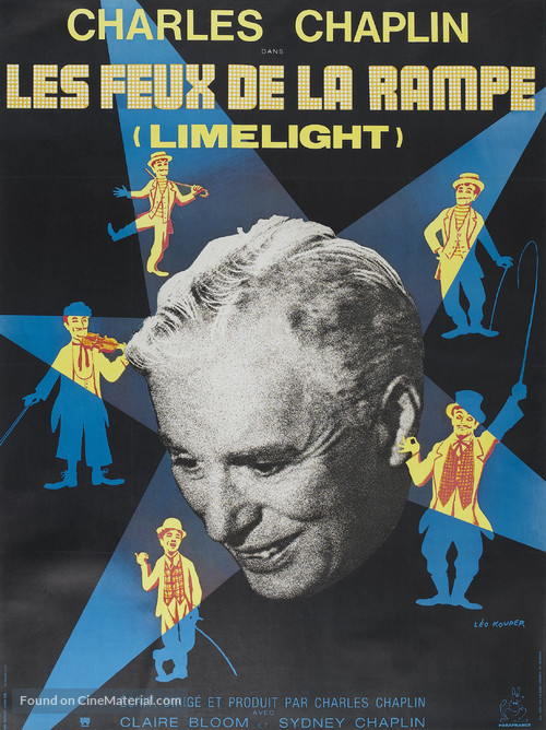 Limelight - French Re-release movie poster