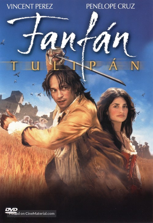 Fanfan la tulipe - Czech DVD movie cover