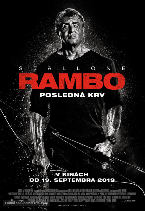 Rambo: Last Blood - Slovak Movie Poster