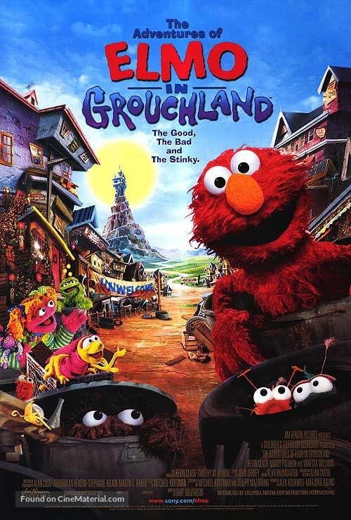 The Adventures of Elmo in Grouchland - Movie Poster