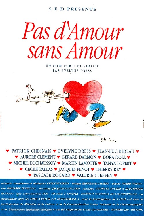Pas d&#039;amour sans amour! - French Movie Poster