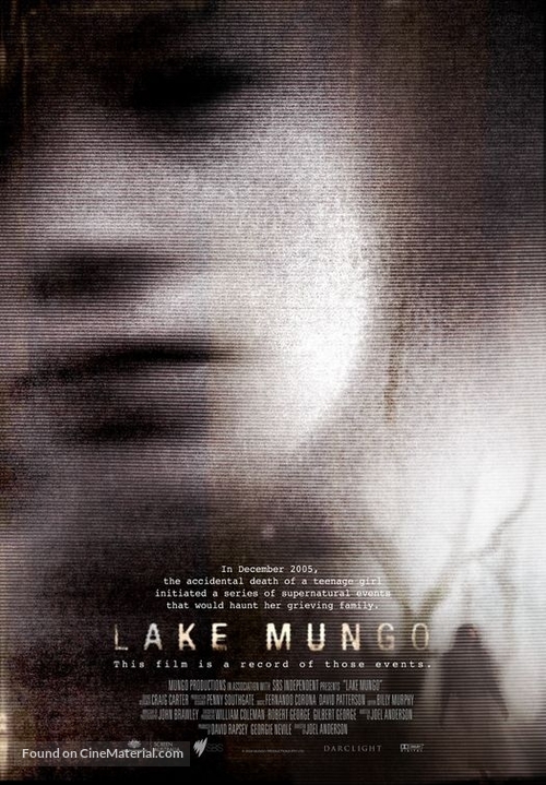 Lake Mungo - Australian Theatrical movie poster