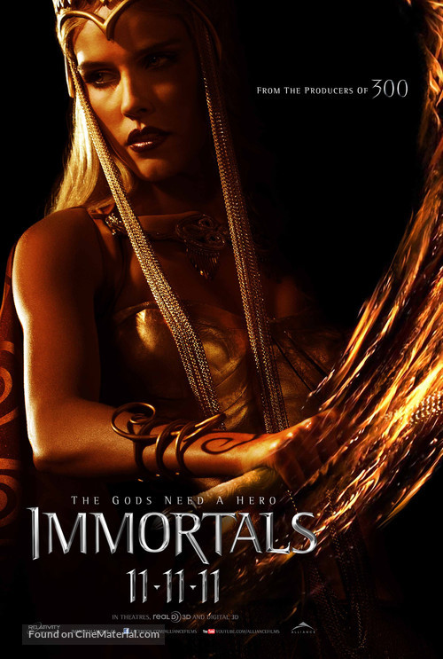 Immortals - Canadian Movie Poster