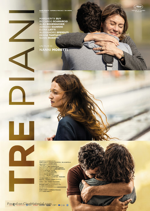 Tre piani - Italian Movie Poster