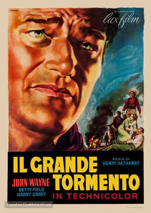 The Shepherd of the Hills - Italian Movie Poster