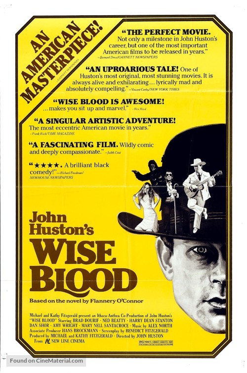 Wise Blood - Theatrical movie poster