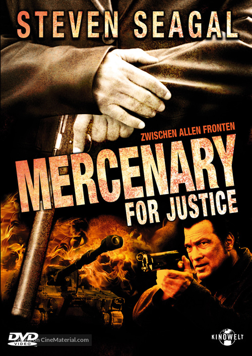 Mercenary for Justice - German DVD movie cover
