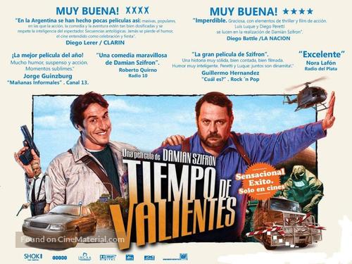 Tiempo de valientes - Argentinian Movie Poster