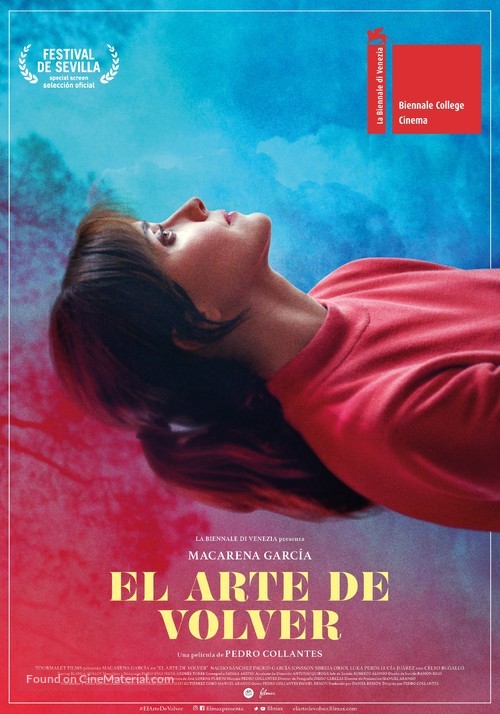 El arte de volver - Spanish Movie Poster