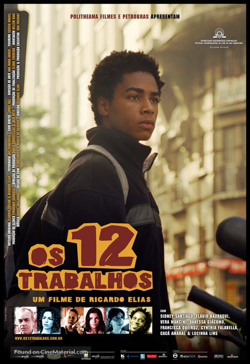12 Trabalhos, Os - Brazilian Movie Poster