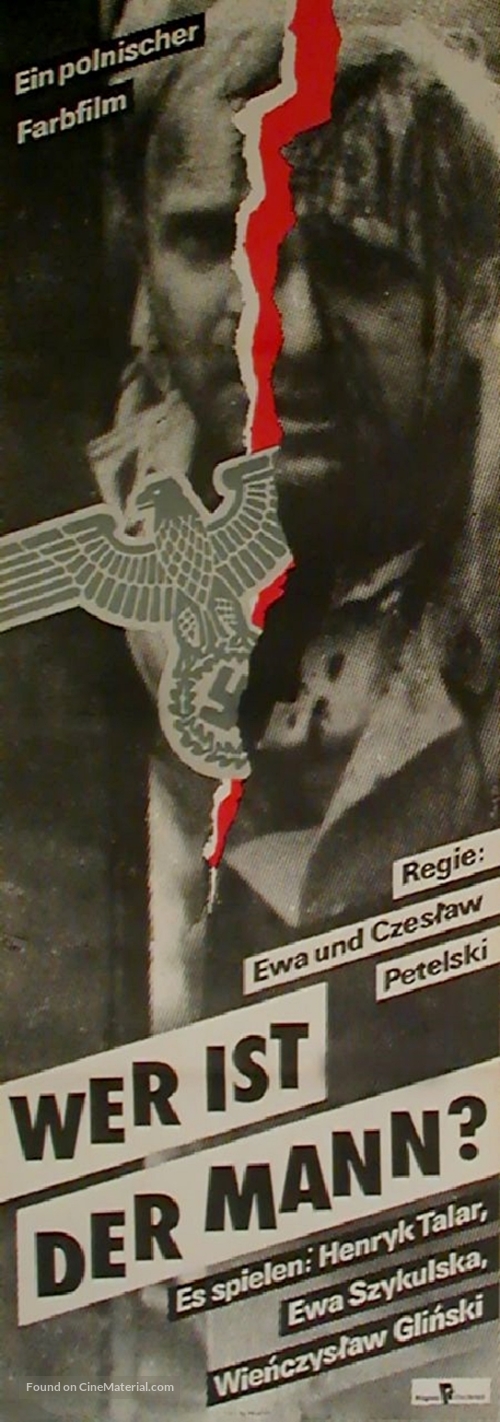 Kim Jest Ten Czlowiek 1985 German Movie Poster 5381