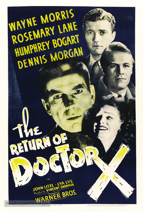 The Return of Doctor X - Movie Poster