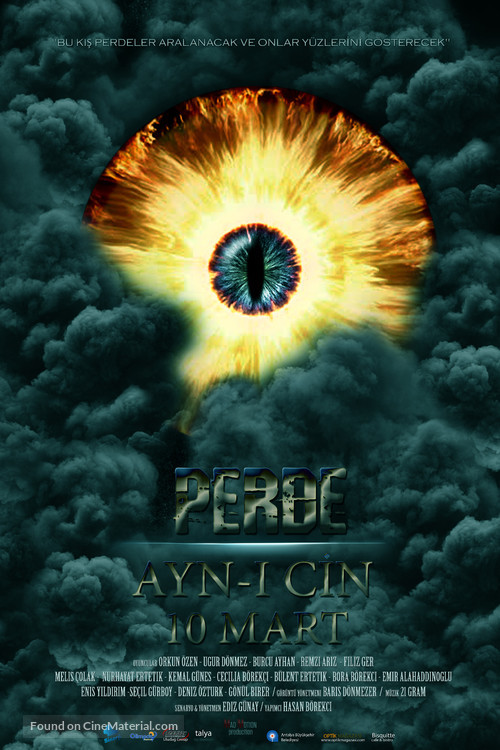 Perde Ayn-i Cin - Turkish Movie Poster
