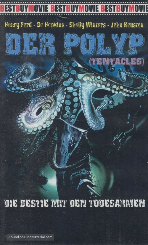 Tentacoli - German VHS movie cover