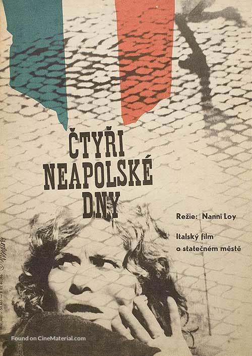 Le quattro giornate di Napoli - Czech Movie Poster