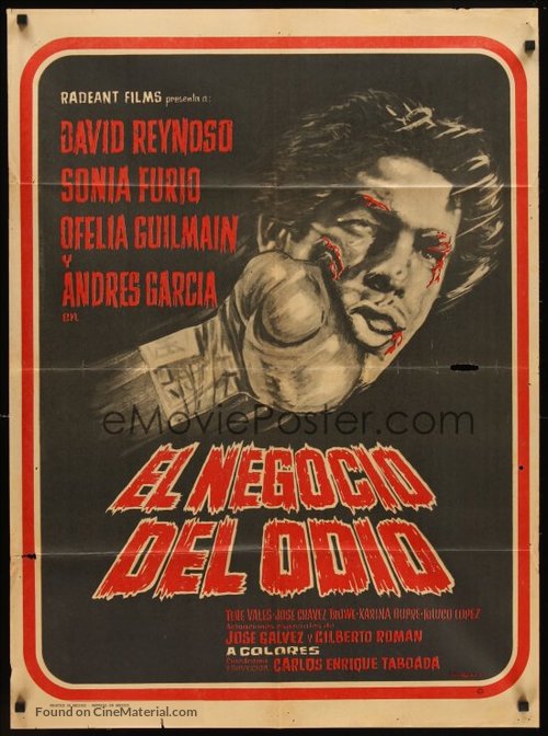 El negocio del odio - Mexican Movie Poster