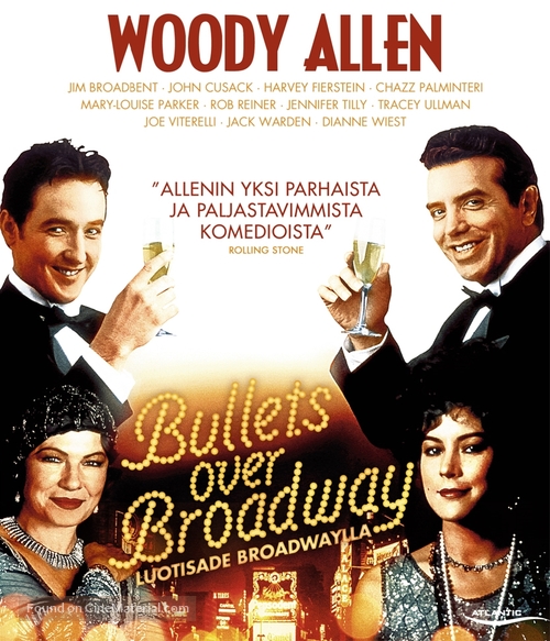 Bullets Over Broadway - Finnish Blu-Ray movie cover