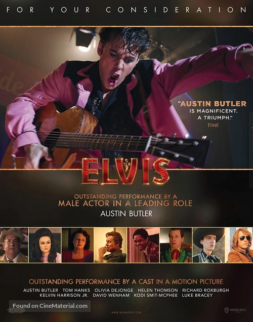 Elvis - For your consideration movie poster