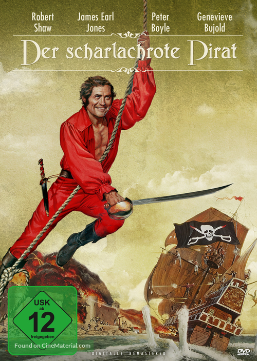 Swashbuckler - German DVD movie cover
