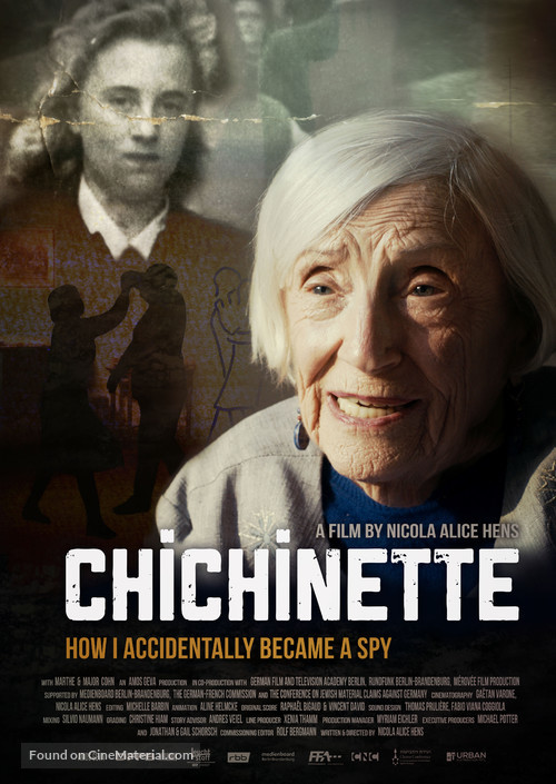 Chichinette - How I Accidentally Became a Spy - German Movie Poster