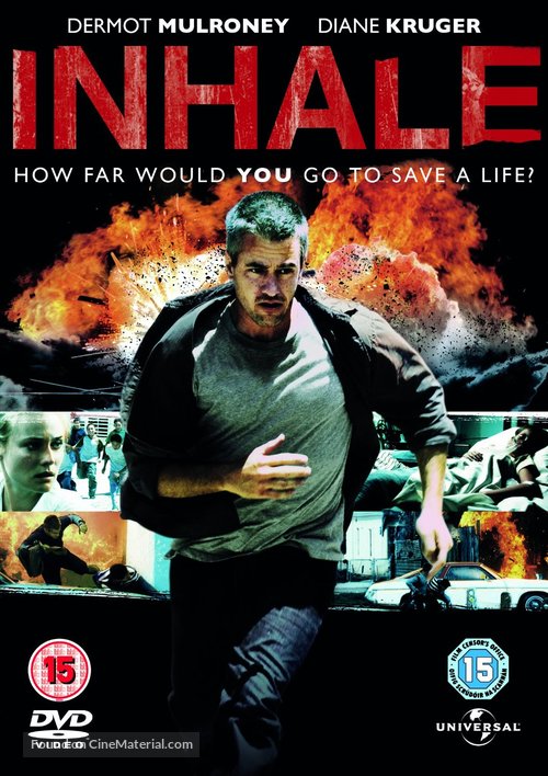 Inhale - British DVD movie cover
