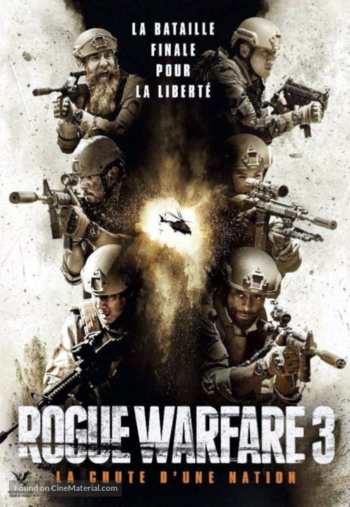 Rogue Warfare: Death of a Nation - French DVD movie cover