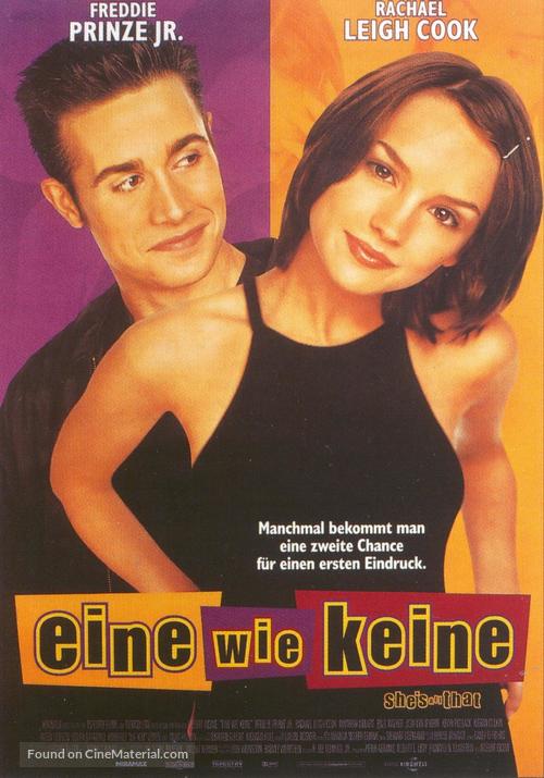 She&#039;s All That - German Movie Poster