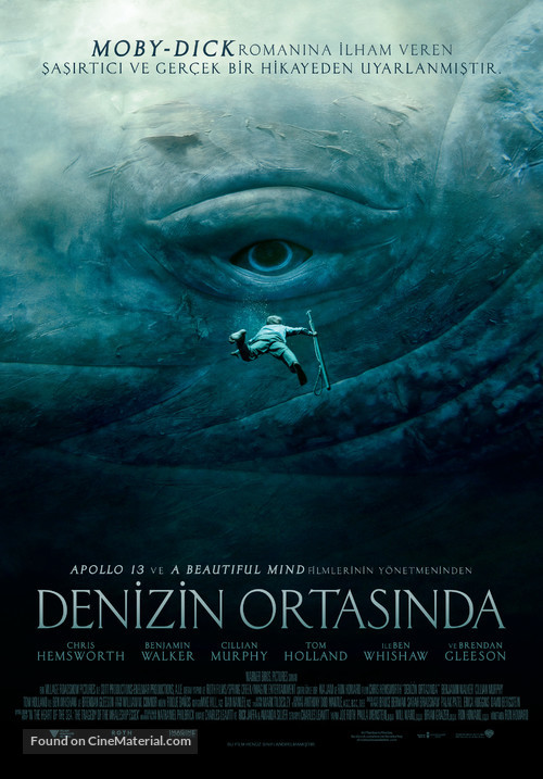 In the Heart of the Sea - Turkish Movie Poster