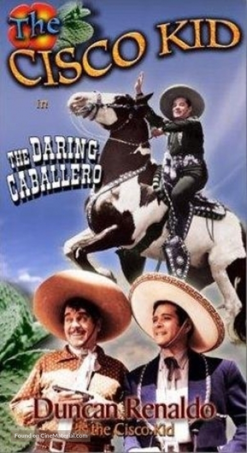 The Daring Caballero - VHS movie cover