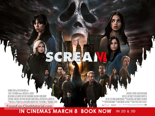 Scream VI - British Movie Poster