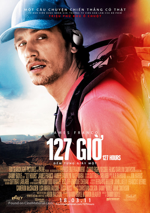 127 Hours - Vietnamese Movie Poster