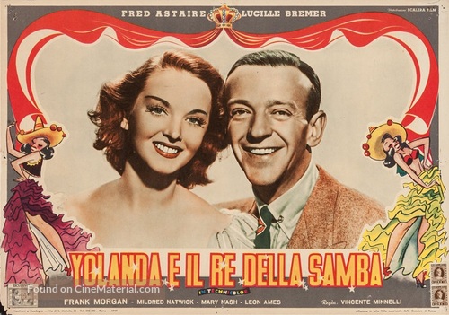 Yolanda and the Thief - Italian Movie Poster