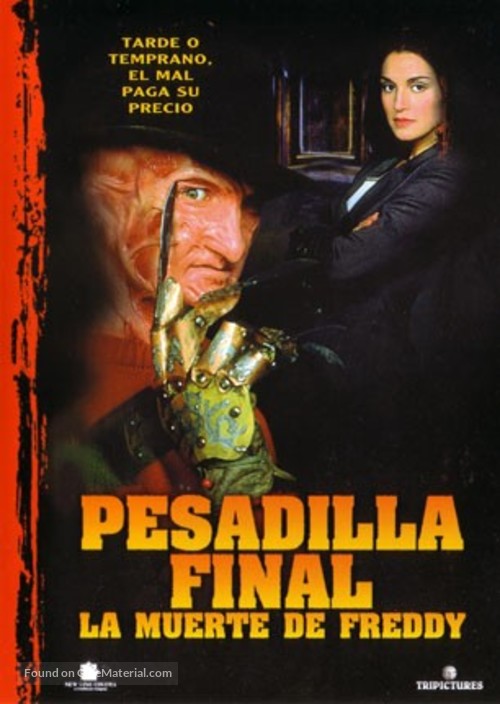 Freddy&#039;s Dead: The Final Nightmare - Argentinian Movie Cover