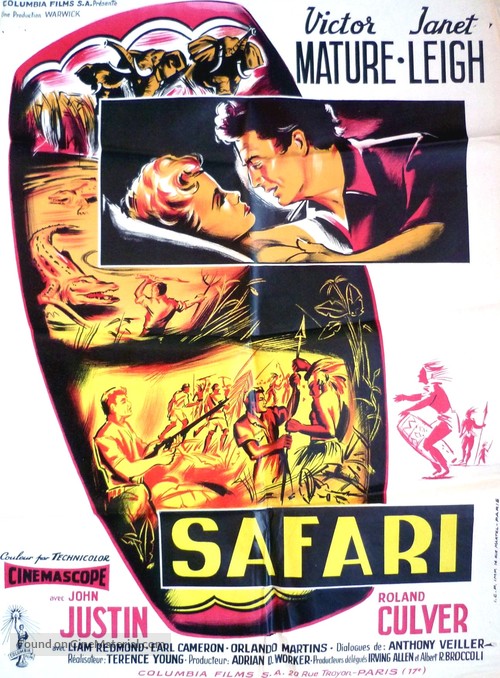 Safari - French Movie Poster