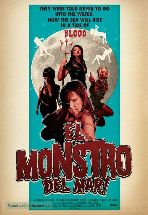 El monstro del mar! - Australian Movie Poster