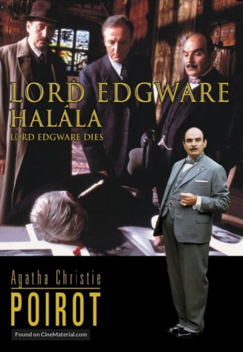 &quot;Poirot&quot; Lord Edgware Dies - Hungarian Movie Cover