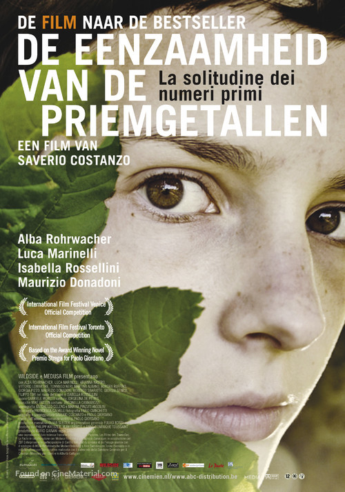 La solitudine dei numeri primi - Dutch Movie Poster