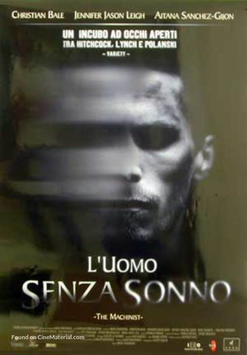 The Machinist - Italian Movie Poster