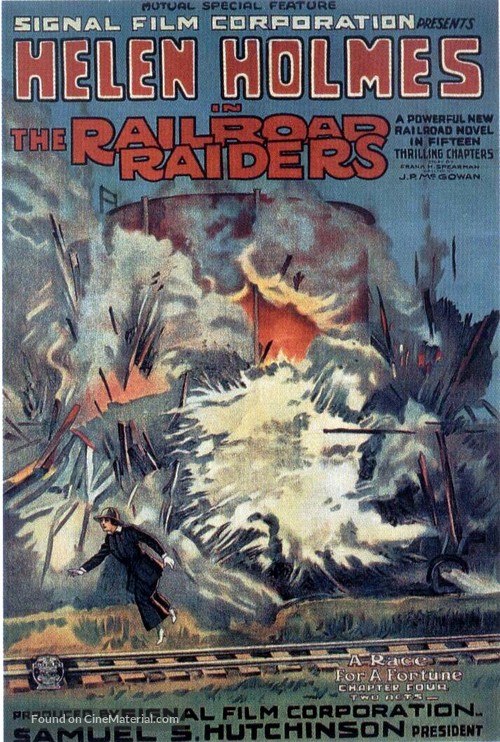 The Railroad Raiders - Movie Poster