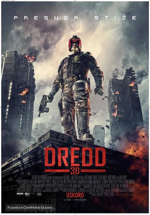 Dredd - Croatian Movie Poster