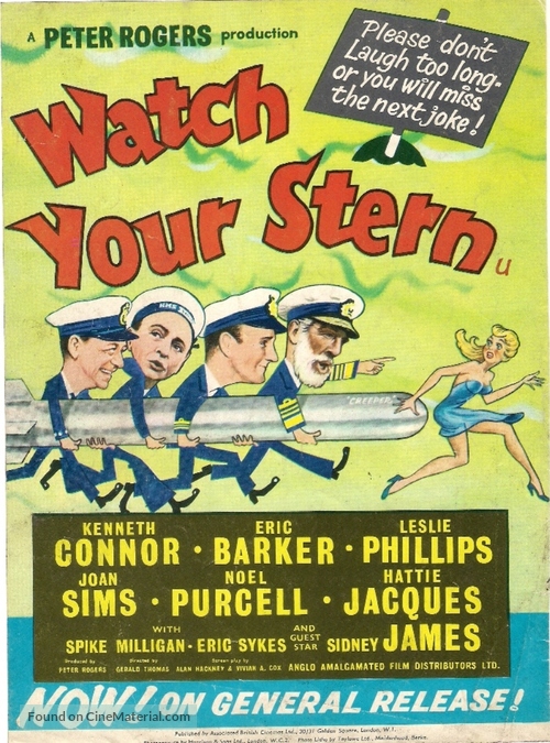 Watch Your Stern - British Movie Poster