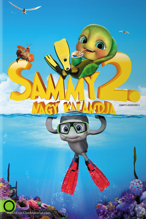 Sammy&#039;s avonturen 2 - Hungarian DVD movie cover